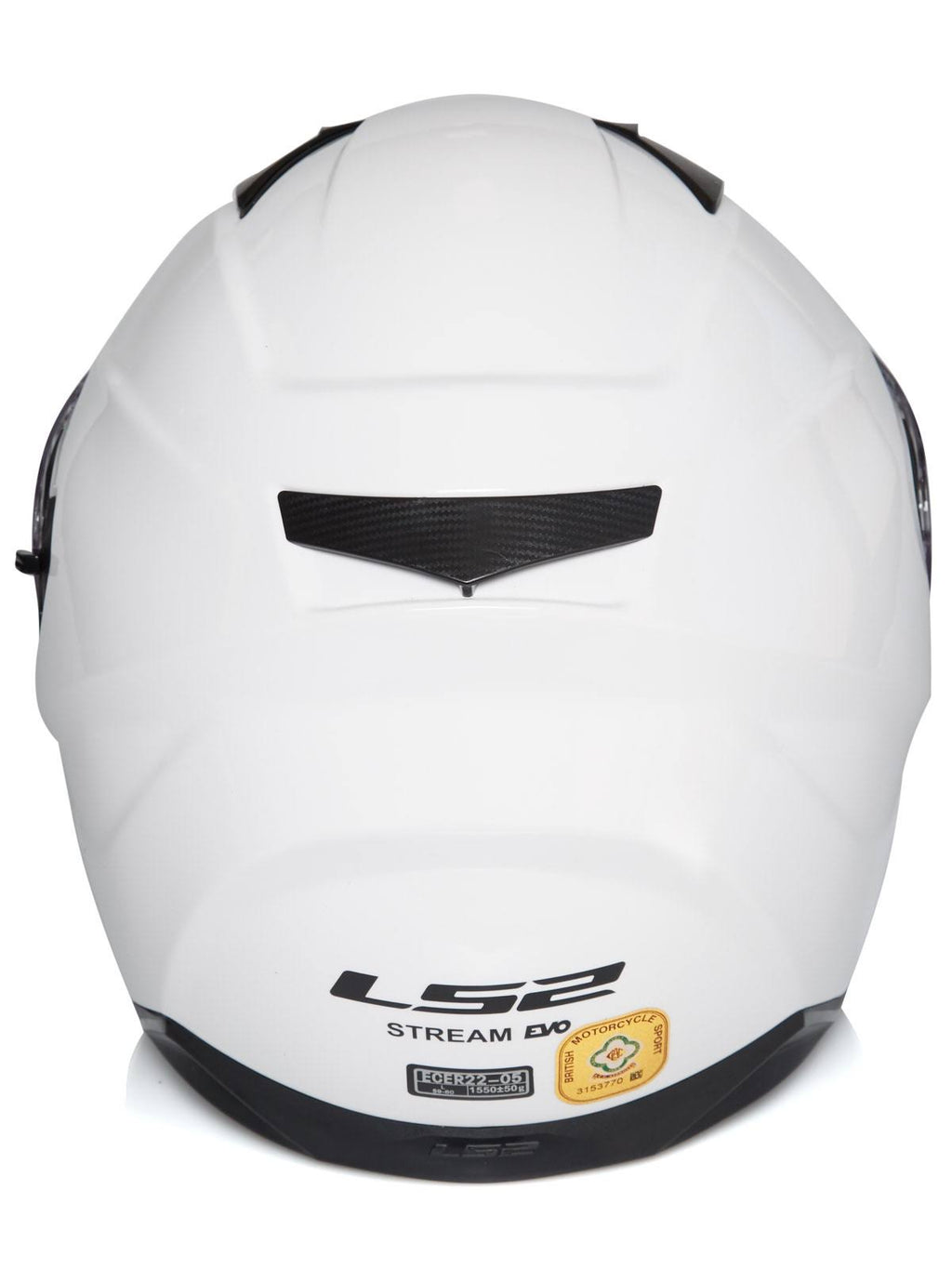 Solid White Motorcycle Helmet P224