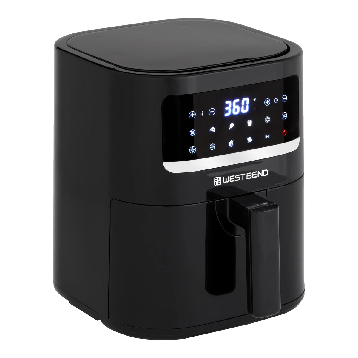 5 Qt. Air Fryer with 10 Presets, Black L34134