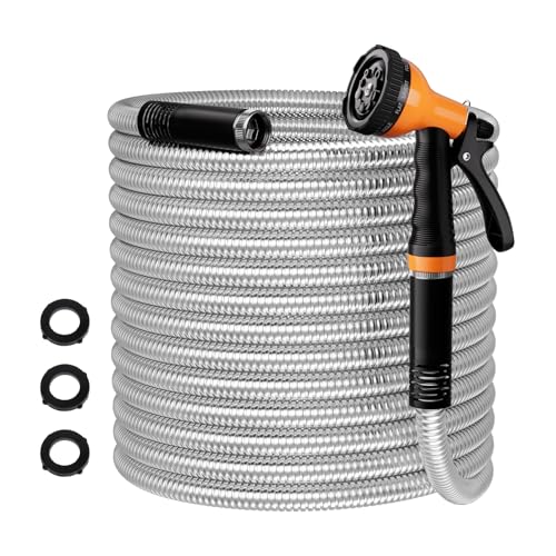 50ft Non-Expanding Garden Hose with 8-Layer Latex Core Z46772