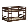 Wood Twin Over Twin Bunk Bed Q689803