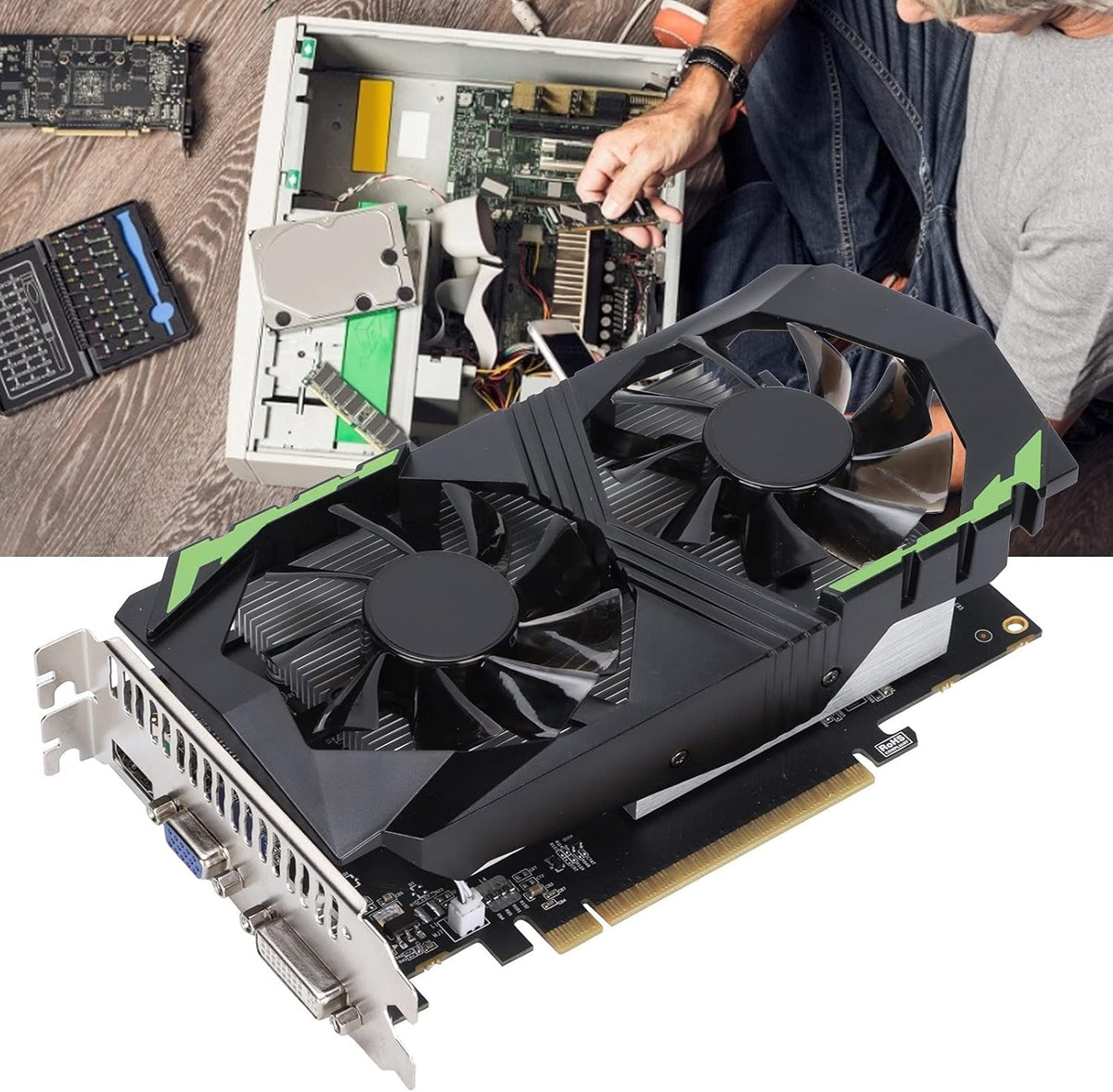 4GB DDR5 128bit PCI Express 2.0 Graphics Card H8322