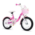 14 Inch Girls Kids Bike with Basket Training Wheels T6465