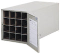 16 Tube Steel Roll File Horizontal Storage Cabinet L585259