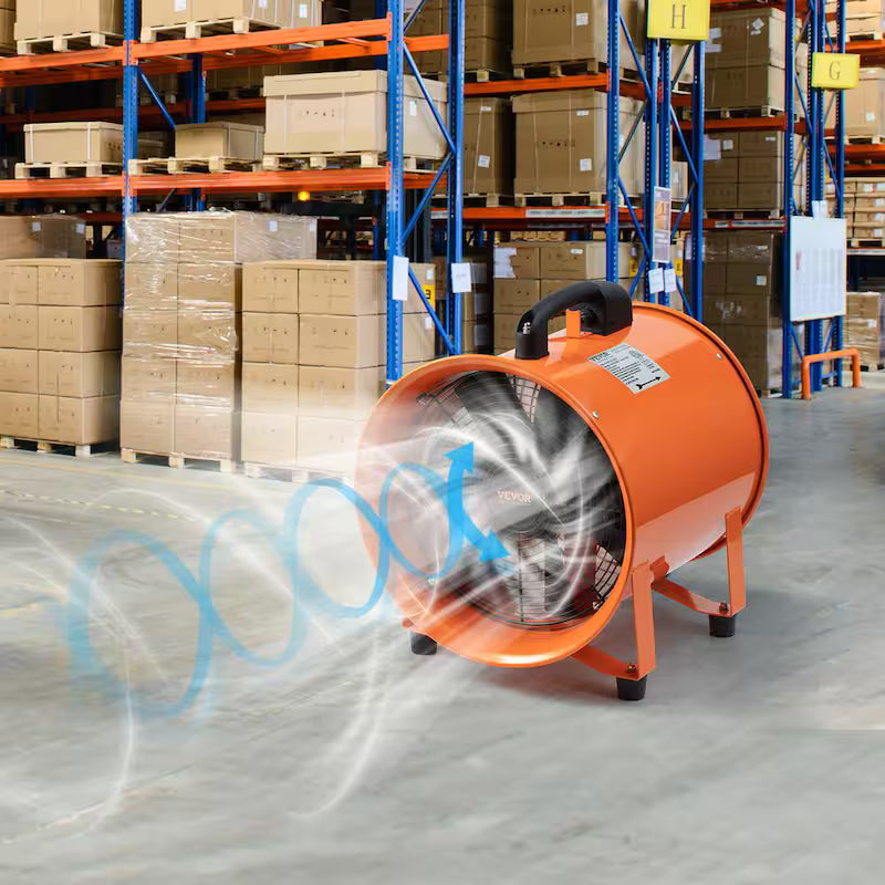 8 in. Portable Blower Fan with 33 ft. Duct Hose I28276