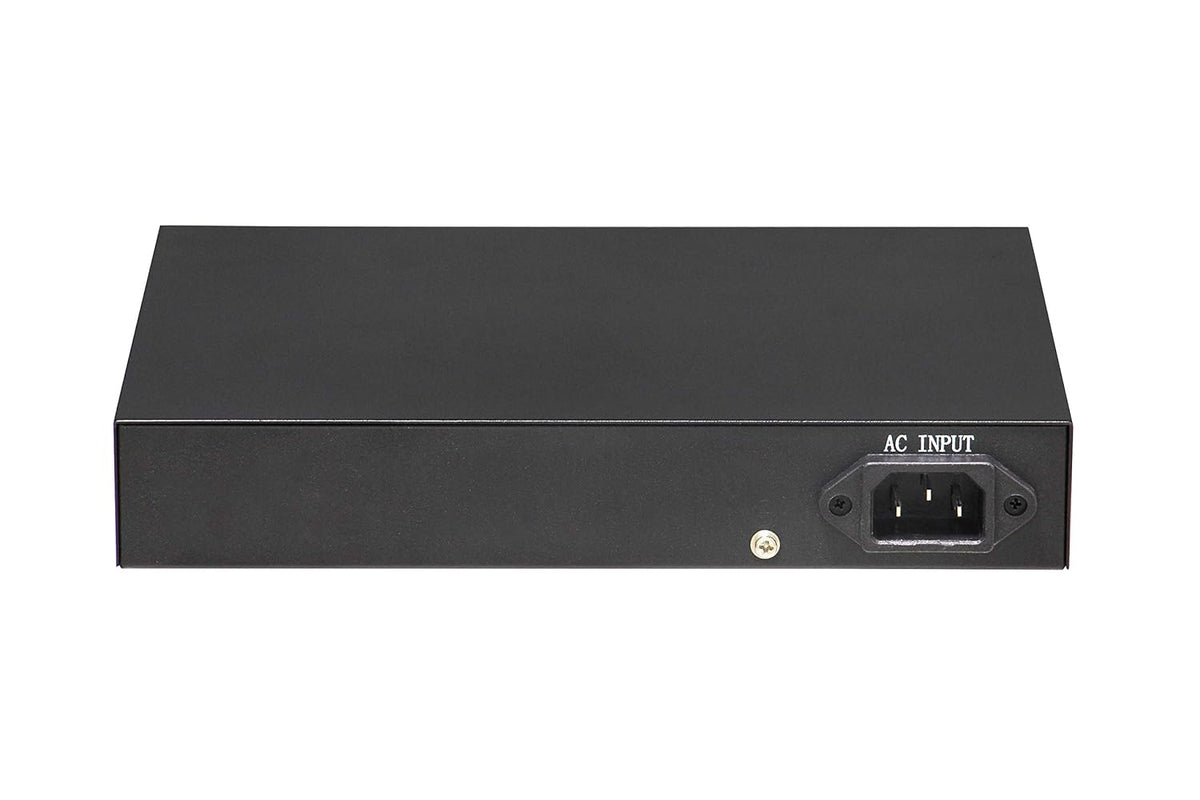 8 Port Gigabit PoE+ Ethernet Network Switch with 2 Uplink Ports, 120W Budget, Pack of 2 A485