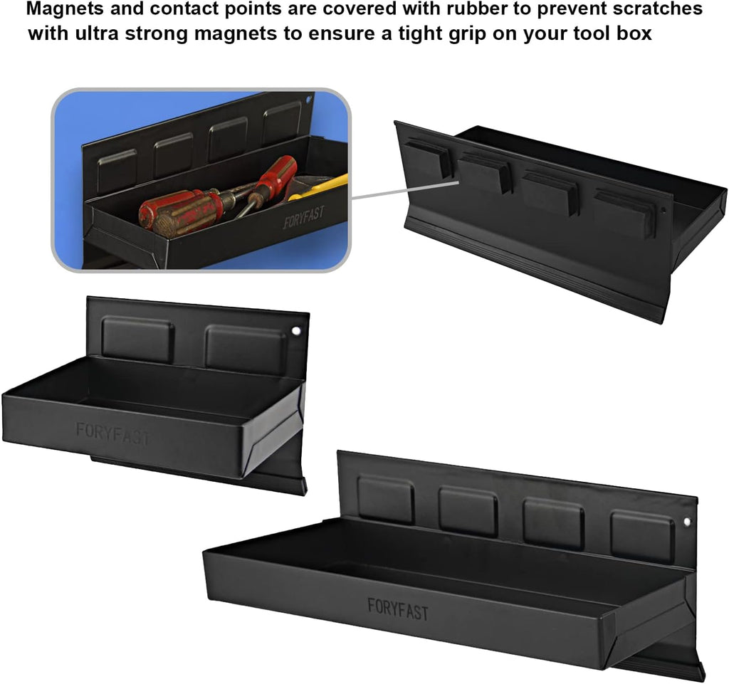 Magnetic Toolbox Tray Set, 4-piece, Pack of 2 T9749