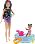 Playset with Doll, Small Doll, Pool, Toy & Accessories O1410