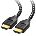 White Braided 8K HDMI Cable 13.1 ft H54887