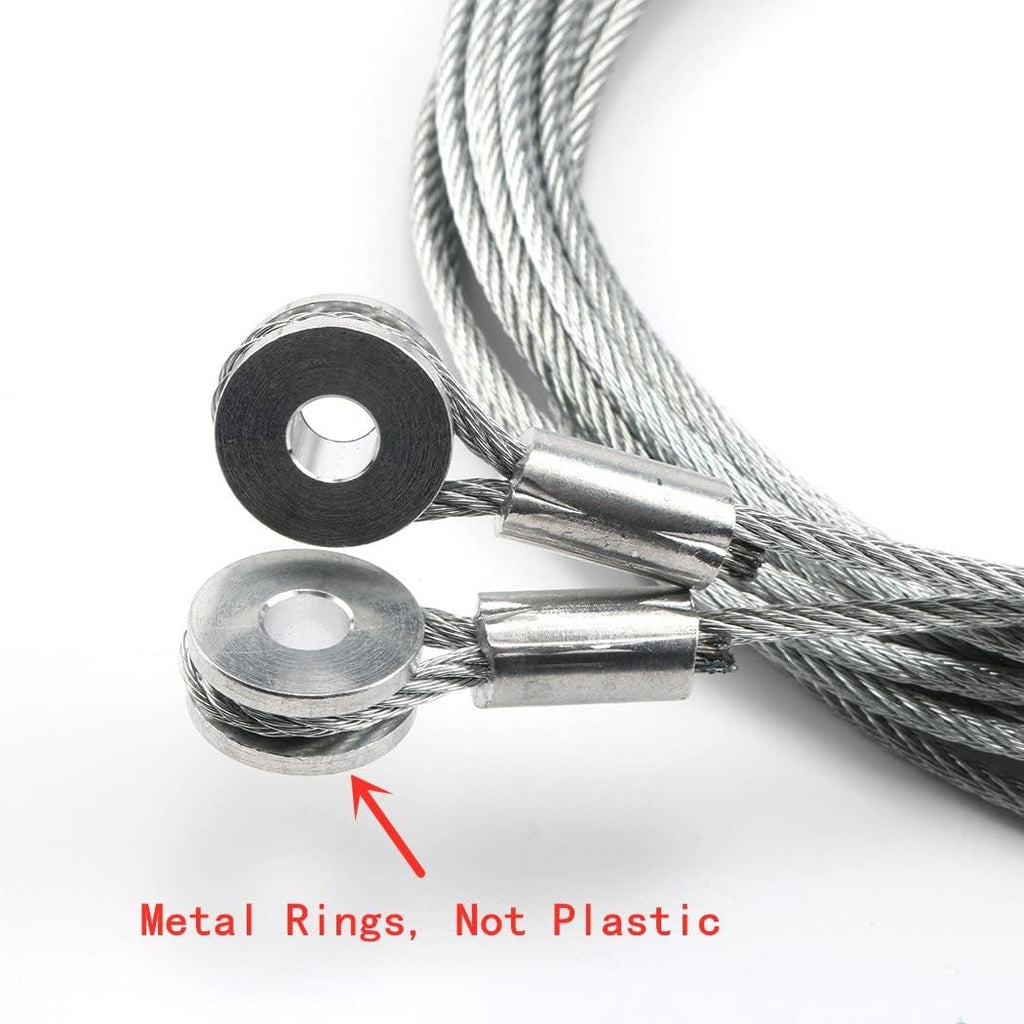 150 Replacement Cable Wire for Cargo Trailer Ramp Door Spring 12.5' G311