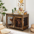 39" Dog Crate with Partition and Sliding Door N784507