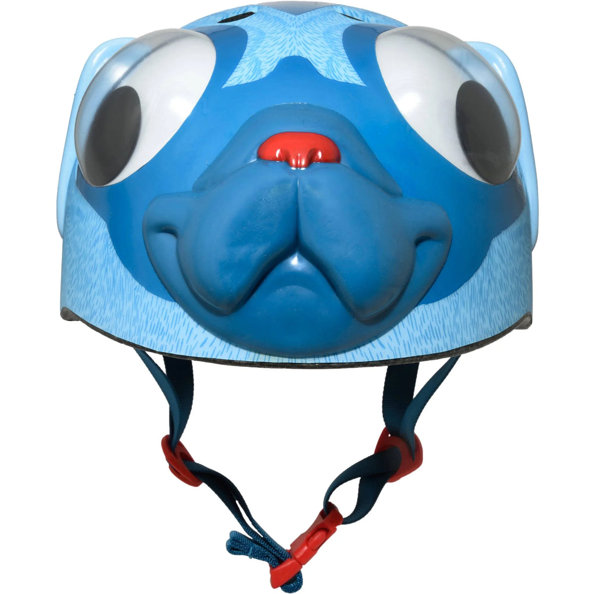 Blue Bike Helmet with Googly Eyes, Toddler 3+ (48-52 cm) C1270